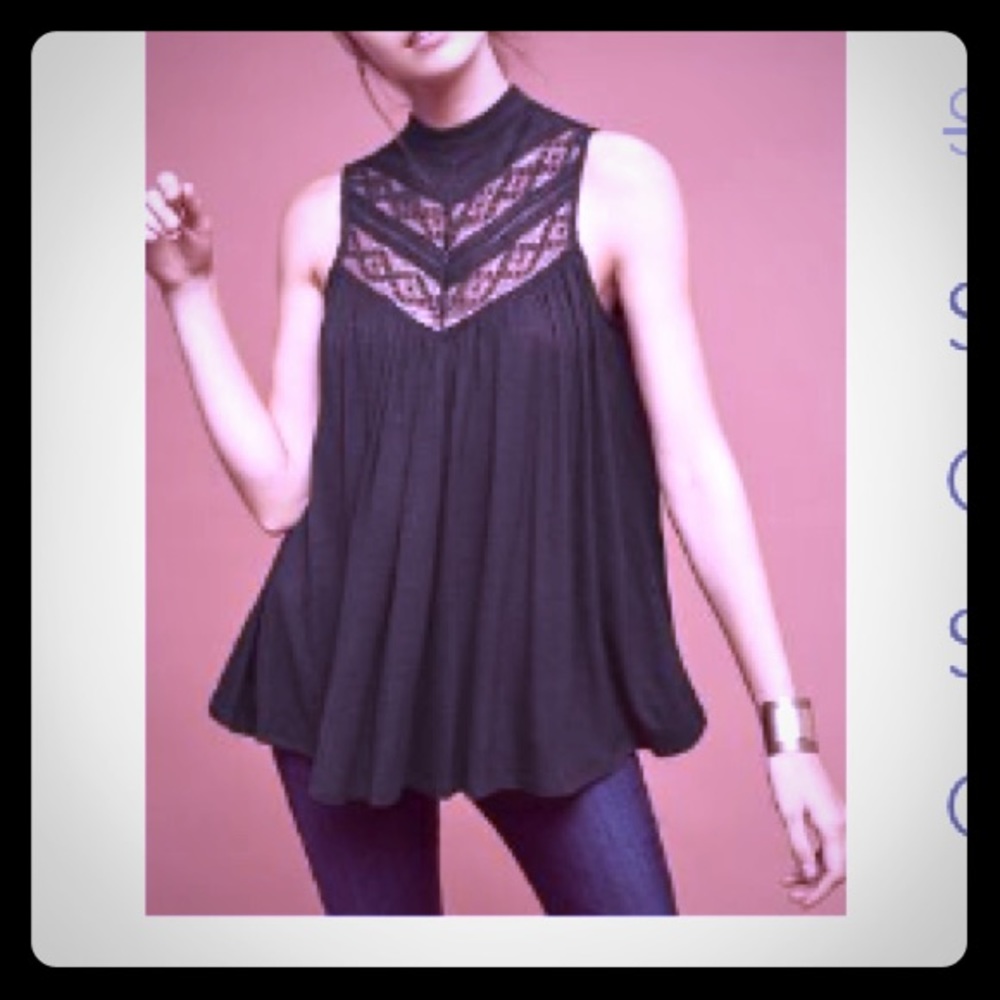 Cute flowy top by Deletta from Anthropologie